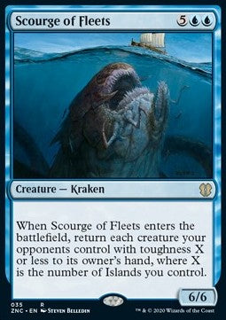 Scourge of Fleets - Commander: Zendikar Rising (Rare) [ZNC-35]