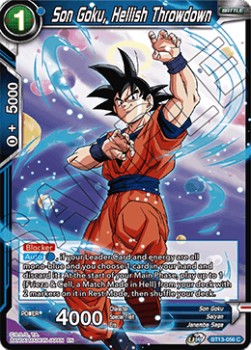 Son Goku, Hellish Throwdown - Supreme Rivalry (Common) [BT13-056]