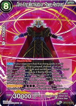 Dark King Mechikabura, Power Restored - Supreme Rivalry (Super Rare) [BT13-142]