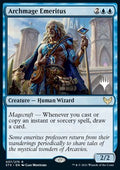 Archmage Emeritus (V.2) - Strixhaven: School of Mages: Promos (Rare) [PSTX-37]