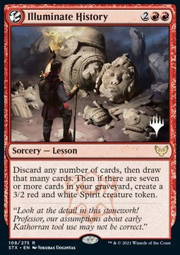 Illuminate History (V.2) - Strixhaven: School of Mages: Promos (Rare) [PSTX-108]