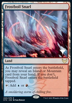 Frostboil Snarl (V.2) - Strixhaven: School of Mages: Promos (Rare) [PSTX-265]