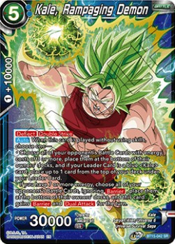 Kale, Rampaging Demon - Saiyan Showdown (Super Rare) [BT15-042]