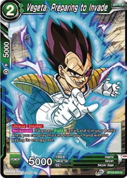Vegeta, Preparing to Invade - Saiyan Showdown (Common) [BT15-074]