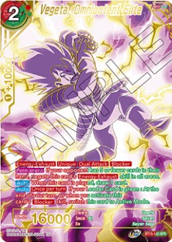 Vegeta, Omnipotent Elite (V.2 - Special Rare) - Saiyan Showdown (Special Rare) [BT15-143]