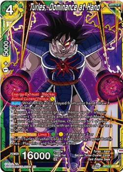 Turles, Dominance at Hand - Saiyan Showdown (Super Rare) [BT15-151]