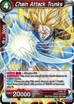 Chain Attack Trunks (V.1 - Starter Rare) - Mythic Booster (Starter Rare) [MB01-SD2-05]