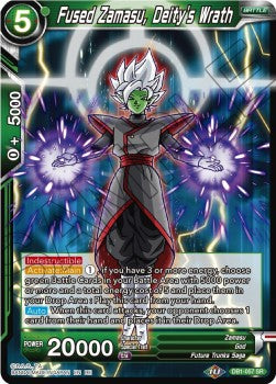 Fused Zamasu, Deity's Wrath (V.1 - Super Rare) - Mythic Booster (Super Rare) [MB01-DB1-057]