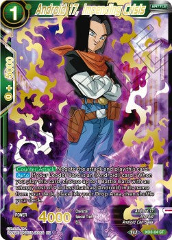 Android 17, Impending Crisis (V.2 - Starter Rare) - Mythic Booster (Starter Rare) [MB01-XD3-04]