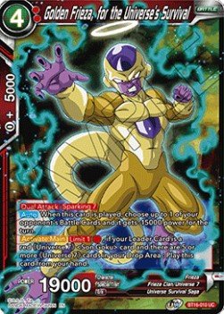 Golden Frieza, for the Universe's Survival - Realm of the Gods (Uncommon) [BT16-010]