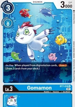 Gomamon (BT7-018) (V.1) - Next Adventure (Uncommon) [BT-07-BT7-018]