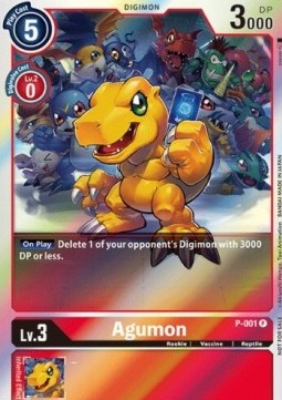 Agumon (P-001) (V.1) - Promos (Promo) [P-P-001]