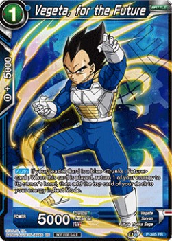Vegeta, for the Future - Promos (Promo) [P-385]