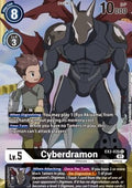 Cyberdramon (EX2-035) (V.2) - Digital Hazard (Alternative Art) [EX-02-035]
