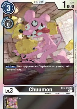 Chuumon (BT3-061) - Official Tournament Pack Events (Alternative Art) [OTPE-BT3-061]