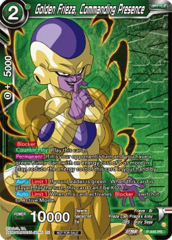 Golden Frieza, Commanding Presence (V.2 - Promo) - Promos (Promo) [P-445]