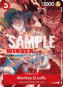 Monkey.D.Luffy (P-006) (V.2) - Promos (Promo) [P-006]