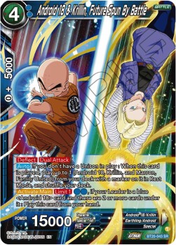 Android 18 & Krillin, Future Spun by Battle (V.1 - Super Rare) - Power Absorbed (Super Rare) [BT20-043]