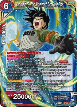 Android 17, The Move that Turns the Tide (V.1 - Super Rare) - Power Absorbed (Super Rare) [BT20-139]