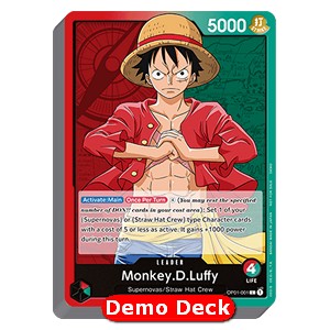 Demo Deck: Monkey.D.Luffy (OP01-003) - One Piece Products