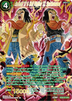 Android 17 & Hell Fighter 17, Synchronized (V.2 - Special Rare) - Power Absorbed (Special Rare) [BT20-077]