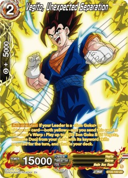 Vegito, Unexpected Separation (V.2 - Uncommon) - Power Absorbed (Uncommon) [BT20-100]