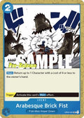 Arabesque Brick Fist (OP02-067) - Promos: Paramount War (Uncommon) [OP02P-067]