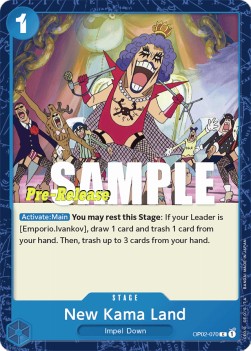 New Kama Land (OP02-070) - Promos: Paramount War (Common) [OP02P-070]