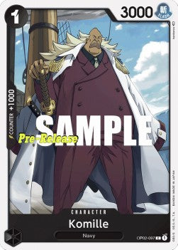 Komille (OP02-097) - Promos: Paramount War (Common) [OP02P-097]