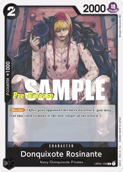 Donquixote Rosinante (OP02-108) - Promos: Paramount War (Common) [OP02P-108]