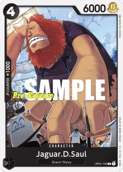 Jaguar.D.Saul (OP02-109) - Promos: Paramount War (Common) [OP02P-109]