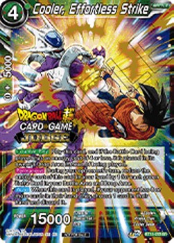 Cooler, Effortless Strike - Judge Promos (Super Rare) [JP-BT13-073]