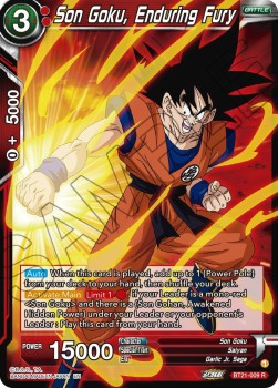 Son Goku, Enduring Fury - Wild Resurgence (Rare) [BT21-009]