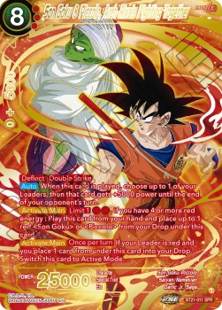 Son Goku & Piccolo, Arch Rivals Fighting Together (V.2 - Special Rare) - Wild Resurgence (Special Rare) [BT21-011]