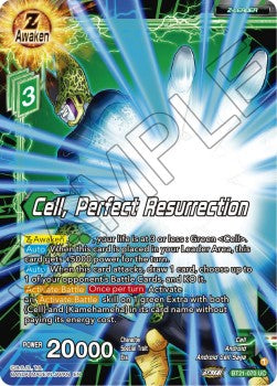 Cell, Perfect Resurrection - Wild Resurgence (Uncommon) [BT21-070]