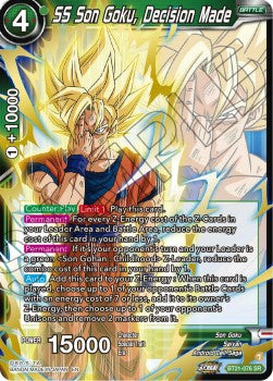 SS Son Goku, Decision Made - Wild Resurgence (Super Rare) [BT21-076]
