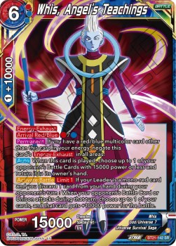Whis, Angel´s Teachings - Wild Resurgence (Super Rare) [BT21-142]