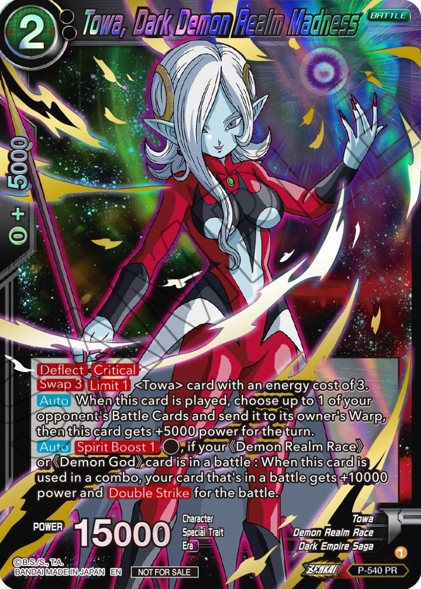 Towa, Dark Demon Realm Madness (V.2 - Promo) - Promos (Promo) [P-540]