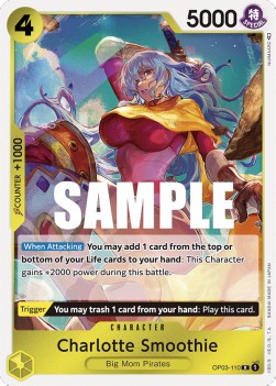 Charlotte Smoothie (OP03-110) - Pillars of Strength (Rare) [OP03-110]