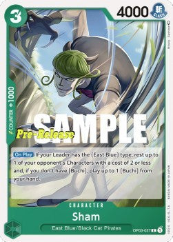 Sham (OP03-027) - Promos: Pillars of Strength (Common) [OP03P-027]