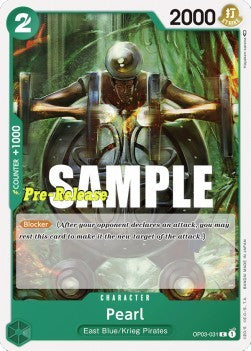 Pearl (OP03-031) - Promos: Pillars of Strength (Common) [OP03P-031]