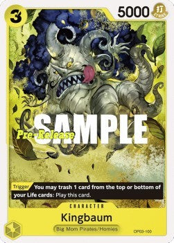 Kingbaum (OP03-100) - Promos: Pillars of Strength (Common) [OP03P-100]