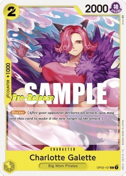 Charlotte Galette (OP03-107) - Promos: Pillars of Strength (Common) [OP03P-107]