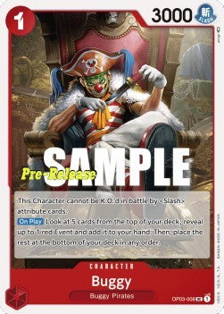 Buggy (OP03-008) - Promos: Pillars of Strength (Uncommon) [OP03P-008]