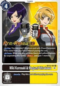 Miki Kurosaki & Megumi Shirakawa (BT13-101) (V.1) - Promos: Versus Royal Knights (Uncommon) [BT-13P-101]