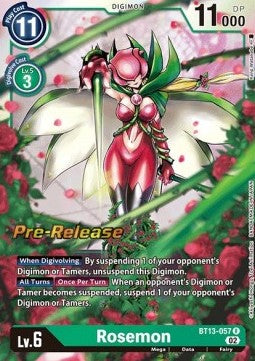 Rosemon (BT13-057) - Promos: Versus Royal Knights (Rare) [BT-13P-057]