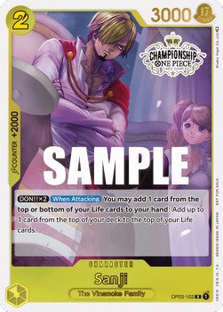 Sanji (OP03-102) - Special Tournament Promos (Rare) [STP-OP03-102]