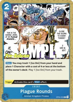 Plague Rounds (OP04-055) - Promos: Kingdoms of Intrigue (Common) [OP04P-055]