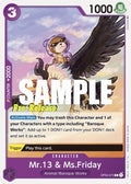 Mr.13 & Ms.Friday (OP04-073) - Promos: Kingdoms of Intrigue (Common) [OP04P-073]