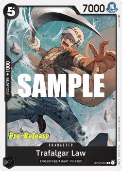 Trafalgar Law (OP04-087) - Promos: Kingdoms of Intrigue (Common) [OP04P-087]